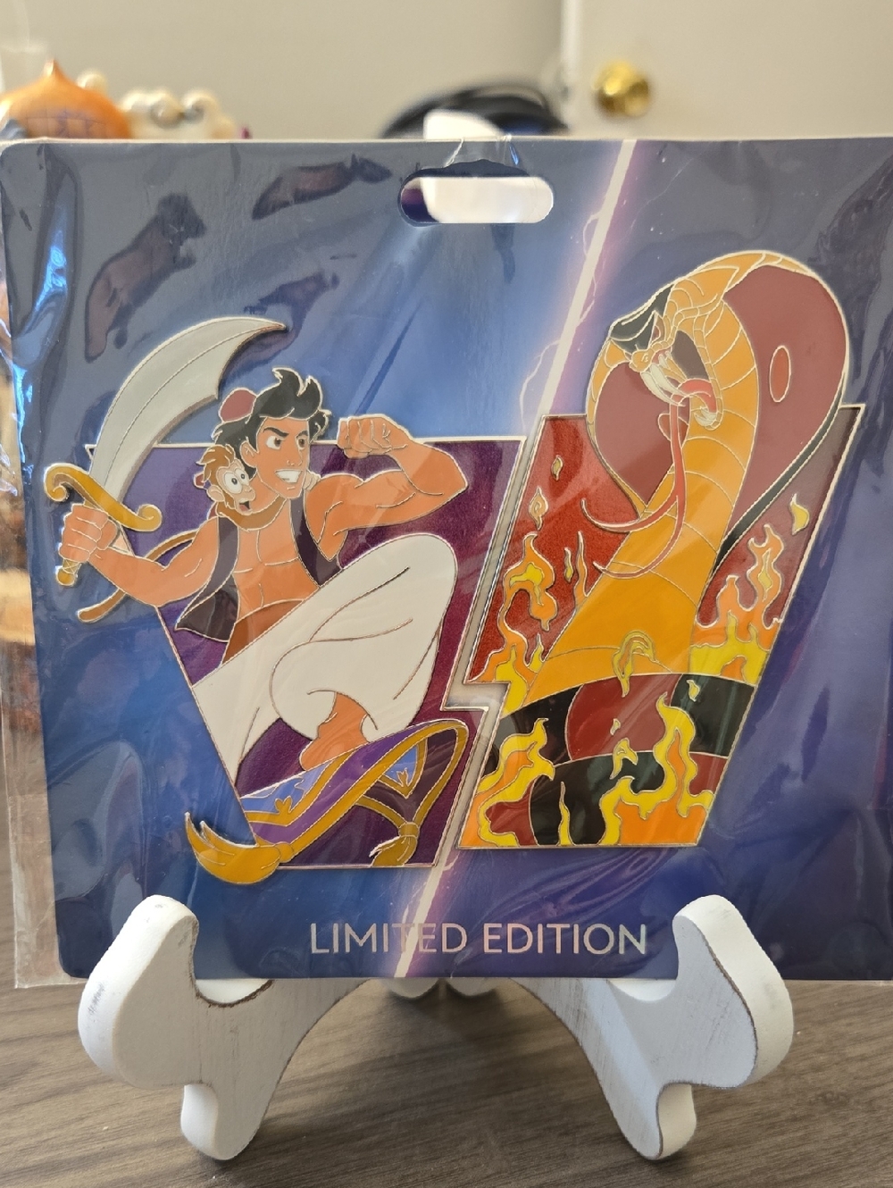 Aladdin vs Jafar Limited Edition Enamel Pin